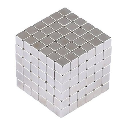 Permanent Magnetic Cubes Of 216pcs X 5mm Mcb5 Mm