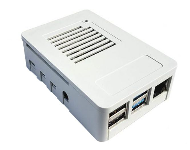 Rpi 4 / Tinker Board Innovative Case Wht 25x25x10mm Maticbox3 Wt