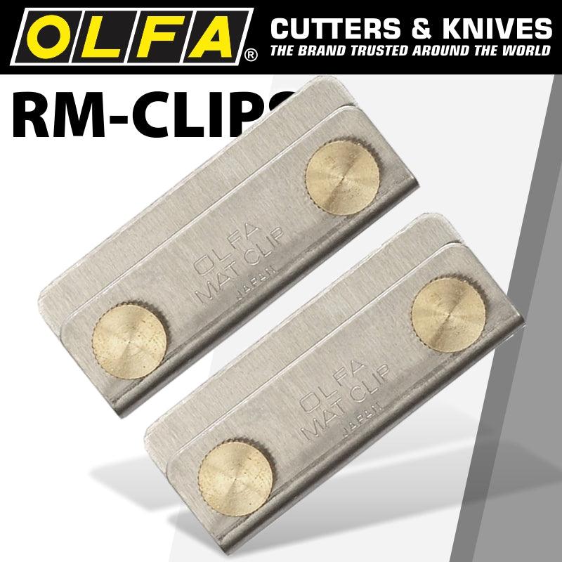 Olfa Clips Pair Holds 2 Or More Mats Together Fits All Mat Brands - Livestainable.co.za