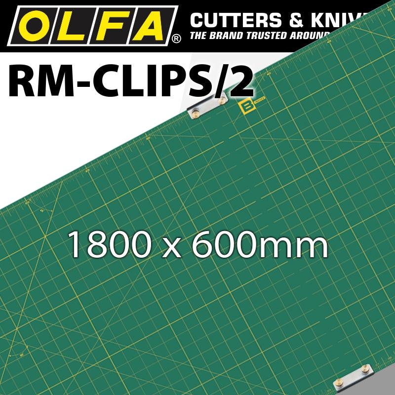 Olfa Mat Set 900 X 600 Mm X 2 Incl 2 Joining Clips For Rotary Cutters - Livestainable.co.za