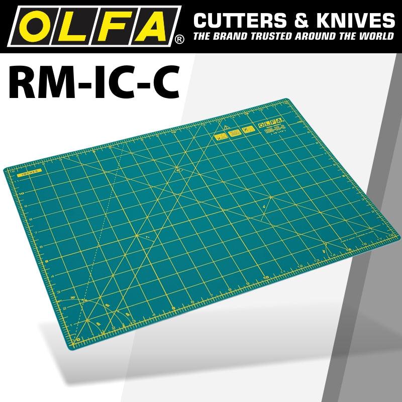 Olfa Mat Rotary 450 X 300 Mm Metric & Inch Double Sided - Livestainable.co.za