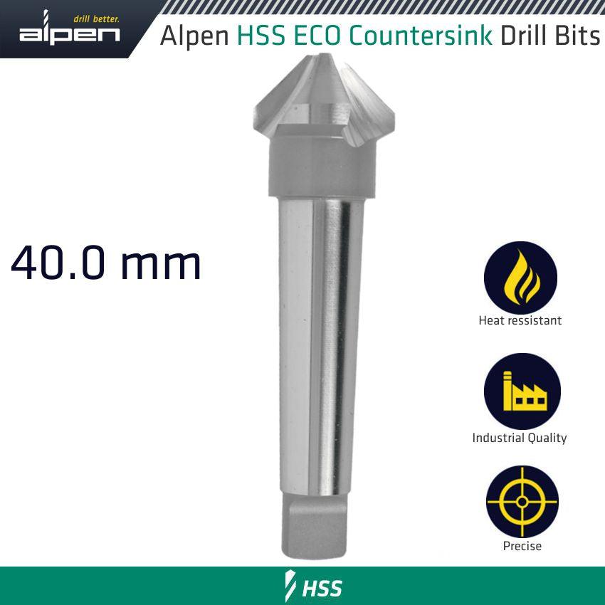 Hss Eco Countersink 90°. &Oslash;40.0 Din 335. Shape D. Conical - Livestainable.co.za