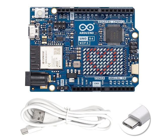 Arduino Uno R4 Board With Wifi And Usb Cable 70x52mm Mb0119 - Livestainable.co.za