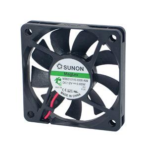 12 Vdc Axial Fan 60sqx10mm Vapo 12 Cfm Lead Mf60101 V3 10000 A99 - Livestainable.co.za