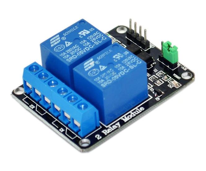 Trigger Low 2 Ch Relay 5 V Coil, Module Board Md0004 5 Vdc - Livestainable.co.za