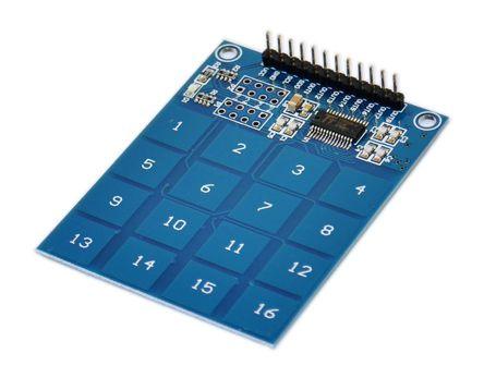 16 Ch Capacitive Touch Sensor Keyboard Md0145 - Livestainable.co.za