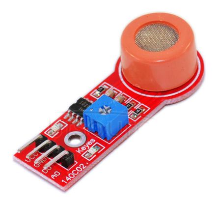 Alcohol Gas Sensor, Red Board Md0151