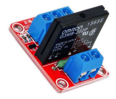 Solid State Relay (Red) 240 Vac 2 A Md0274