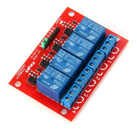 4 Ch Relay 24 V Coil Interface Module, Md0278 - Livestainable.co.za