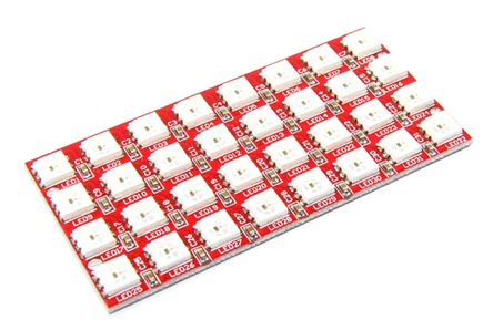 Ws2812 5050 Rgb Led Matrix Module 8x4 Md0294