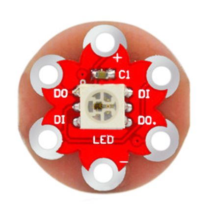 Wearable Lilypad Ws2812 Rgb Led Module Md0307