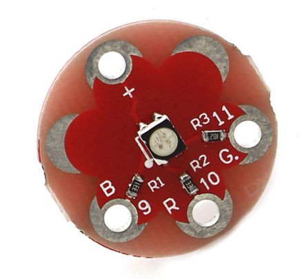 Wearable 3528 Rgb Led Module F Or Lilypad Red Md0308