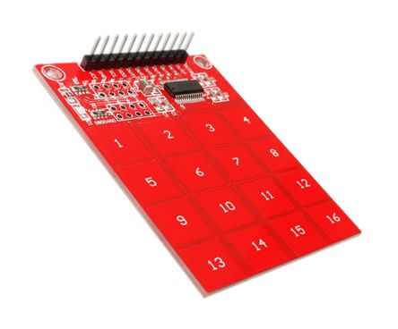 16 Key Capacitive Touch Keypad Md0349