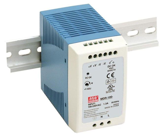 Power Supply D/R In=230 V Out=12 V 7 A5 100 W Mdr 100 12