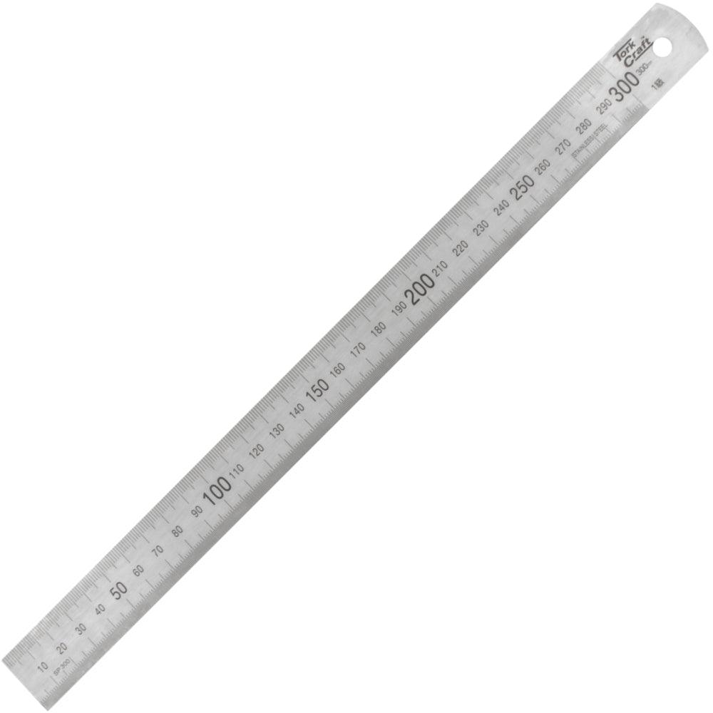 Stainless Steel 300 X25 X1.0 Mm Ruler - Livestainable.co.za