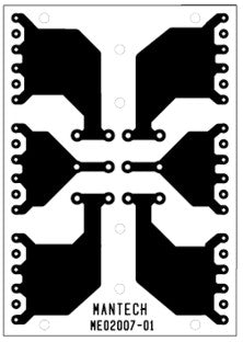 Pcb For 6 X80 A Blocking Diode Me02007 01