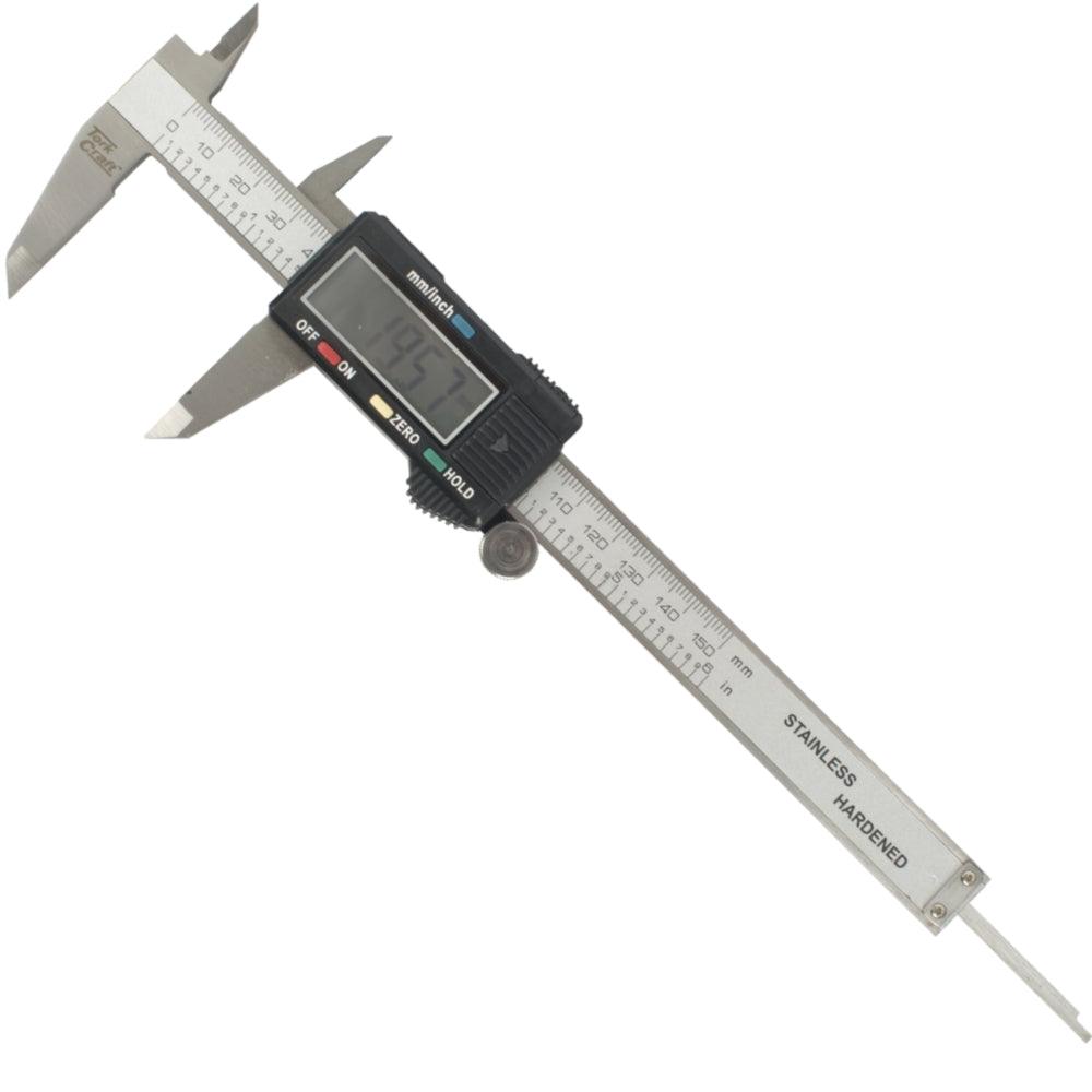 Vernier Digital 150 Mm Memory Hold S/Steel 0.01 Mm Acc. Metric / Inch - Livestainable.co.za