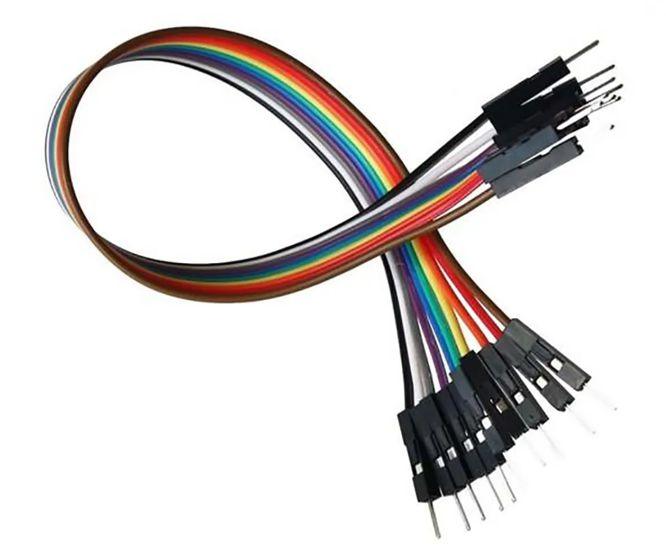 10 Pcs 100mm Jumper Lead Set Pin Pin Different Colours Me18 020 01 Pp Var - Livestainable.co.za