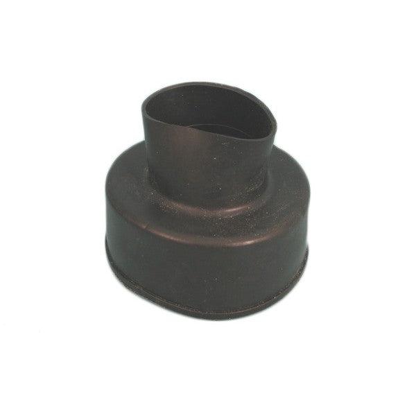 Flush Pipe Connector Rubber Cone Blk - Livestainable.co.za