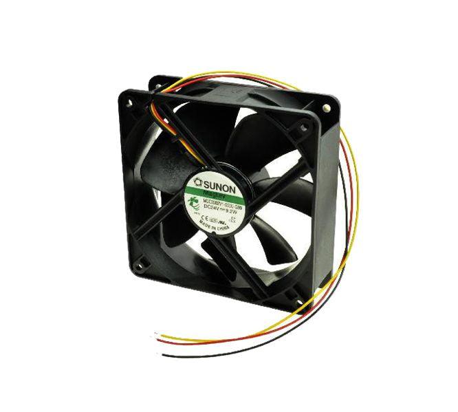 24 Vdc Axial Fan 120sqx38mm Vapo 116 Cfm 3 Wire Mec0382 V2 0000 G99 - Livestainable.co.za