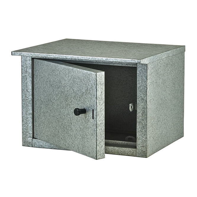 Steel Meter Enclosure Galvanised Pta 12 X18 X9" / 300x450x225mm Db Pta 121809 Gal