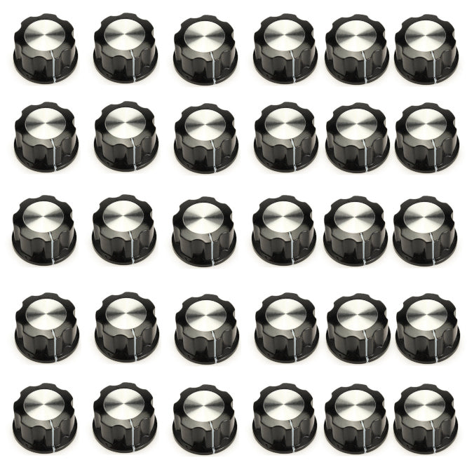 Knob Bakelite/Plastic With Line 20x13x6.4 50/Box Mf A 01 6.4