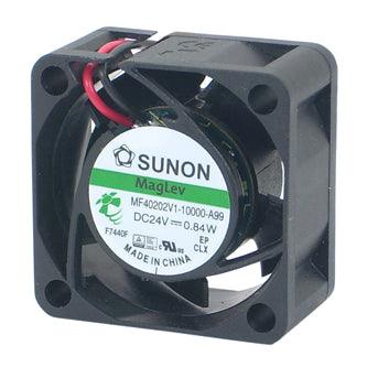 24 Vdc Axial Fan 40sqx20mm Vapo 8.9 Cfm Lead Mf40202 V1 10000 A99 - Livestainable.co.za