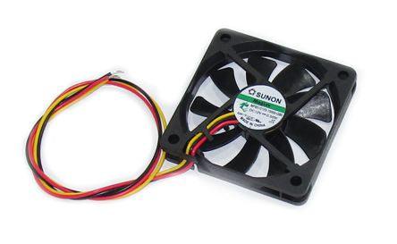 12 Vdc Axial Fan 60sqx10mm Vapo 12 Cfm 3 Wire Mf60101 V3 10000 G99 - Livestainable.co.za