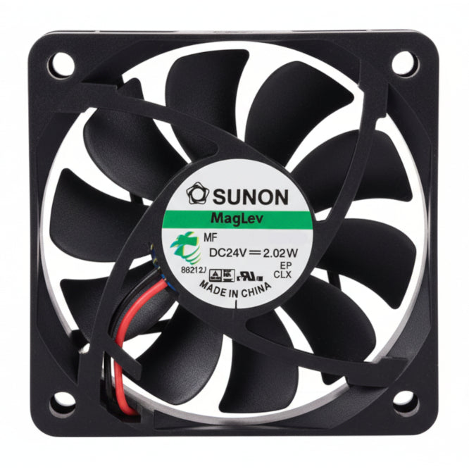 24 Vdc Axial Fan 60sqx15mm Vapo 26.4 Cfm 2 Wire Lead Mf60152 V1 10000 A99