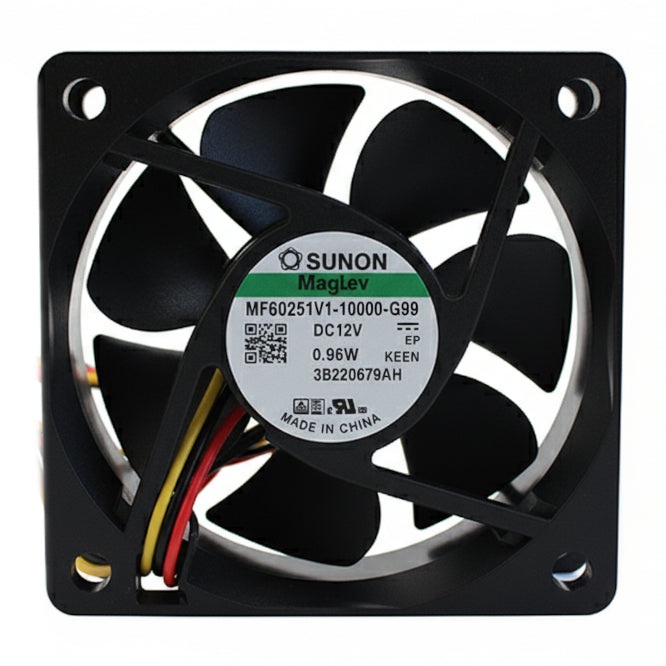 12 Vdc Axial Fan 60sqx25mm Vapo 23 Cfm 3 Wire Mf60251 V1 10000 G99