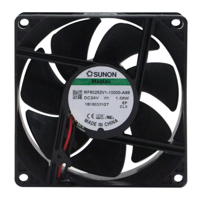 24 Vdc Axial Cooling Fan 80sqx25mm Vapo 41 Cfm Lead Mf80252 V1 10000 A99