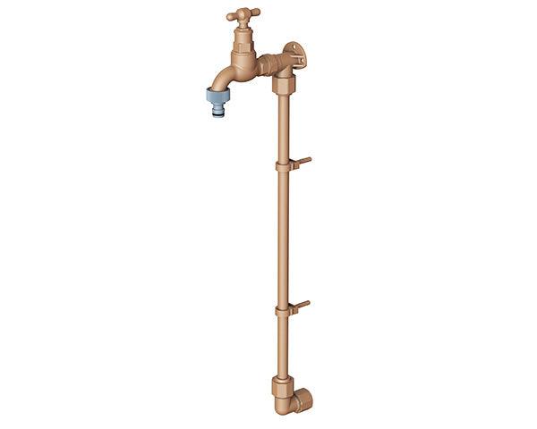 Pro Close Garden Tap 22 Mm With Stand Pipe Complete - Livestainable.co.za