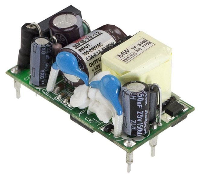 Power Supply O/F Med In=220 V Out=5 V 2 A 10 W Mfm 10 5