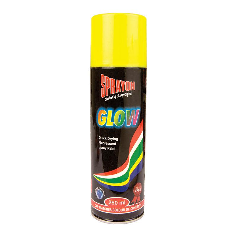 Sprayon Neon Spray Paint Yellow 300 Ml - Livestainable.co.za