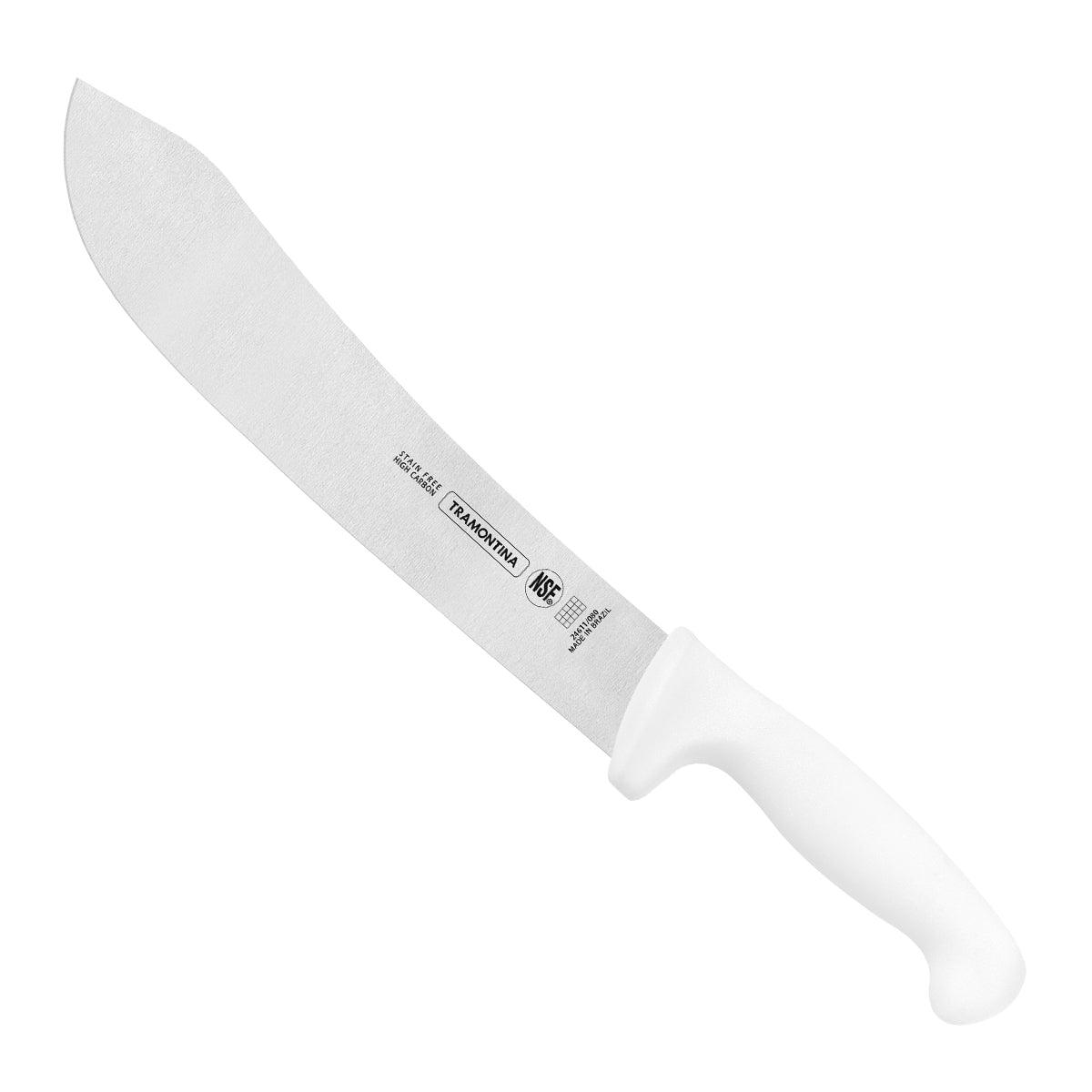 Tramontina Professional Butcher Knife 25 Cm White - Livestainable.co.za