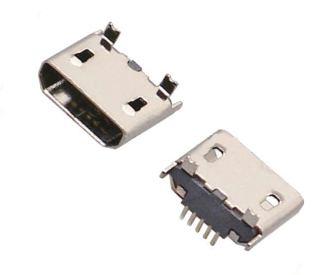 Micro Usb Socket Vertical Smd Type B 5 P 758258 - Livestainable.co.za