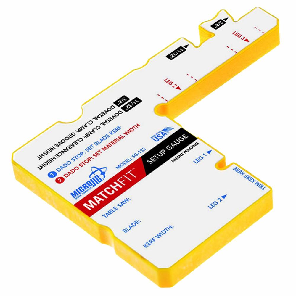 Microjig Matchfit Set Up Gauge - Livestainable.co.za