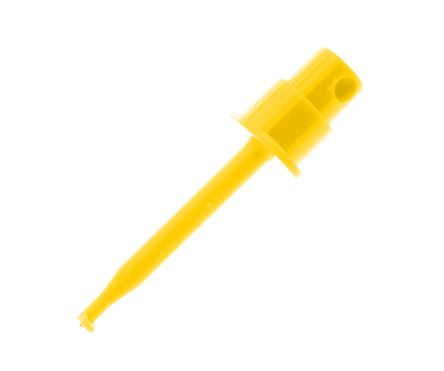 Hook Type Test Clip Yellow 250 Vac 1 A 55mm Mj 032 Yl