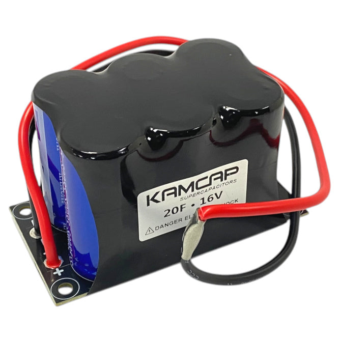 Super Capacitor Wire Leads D/L 20 F 16.2 Vdc Mk 16 V P20 Fdsb