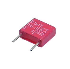 Polyester Film Capacitor 100n F 100 V P=7.5 Mks4 D031002 A00 Kssd /220742