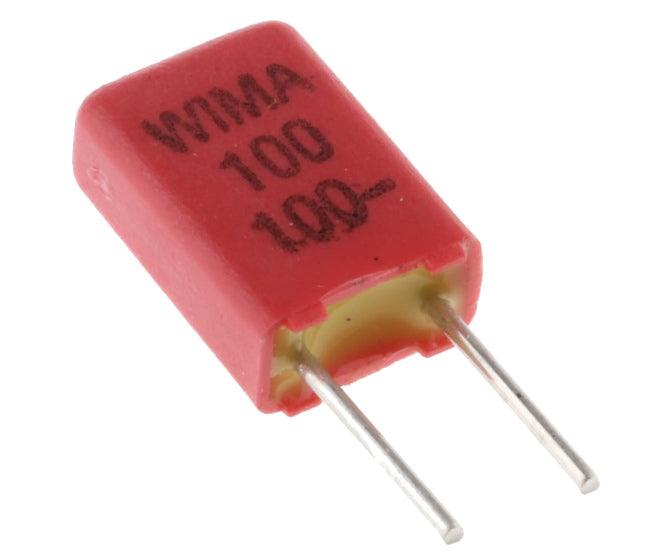 Polyester Film Capacitor 1u F 63 V P=5mm Mks2 C041001 F00 Kssd - Livestainable.co.za