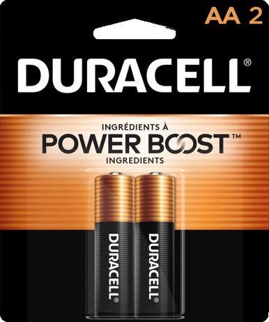 Lr6/Aa Duracell Battery 1.5 V 2/Pack Alkaline Aa 2 Hbdc - Livestainable.co.za