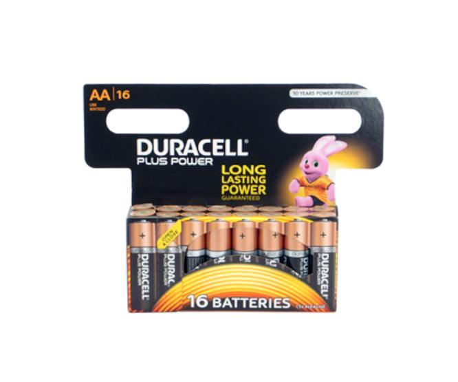 R6/Aa Duracell Battery 1.5 V Alkaline 16/Pack Mn1500 B16 - Livestainable.co.za