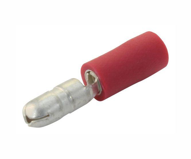 Terminal Pre Ins Bullet Male Red 4mm Mpd1.25 156 - Livestainable.co.za