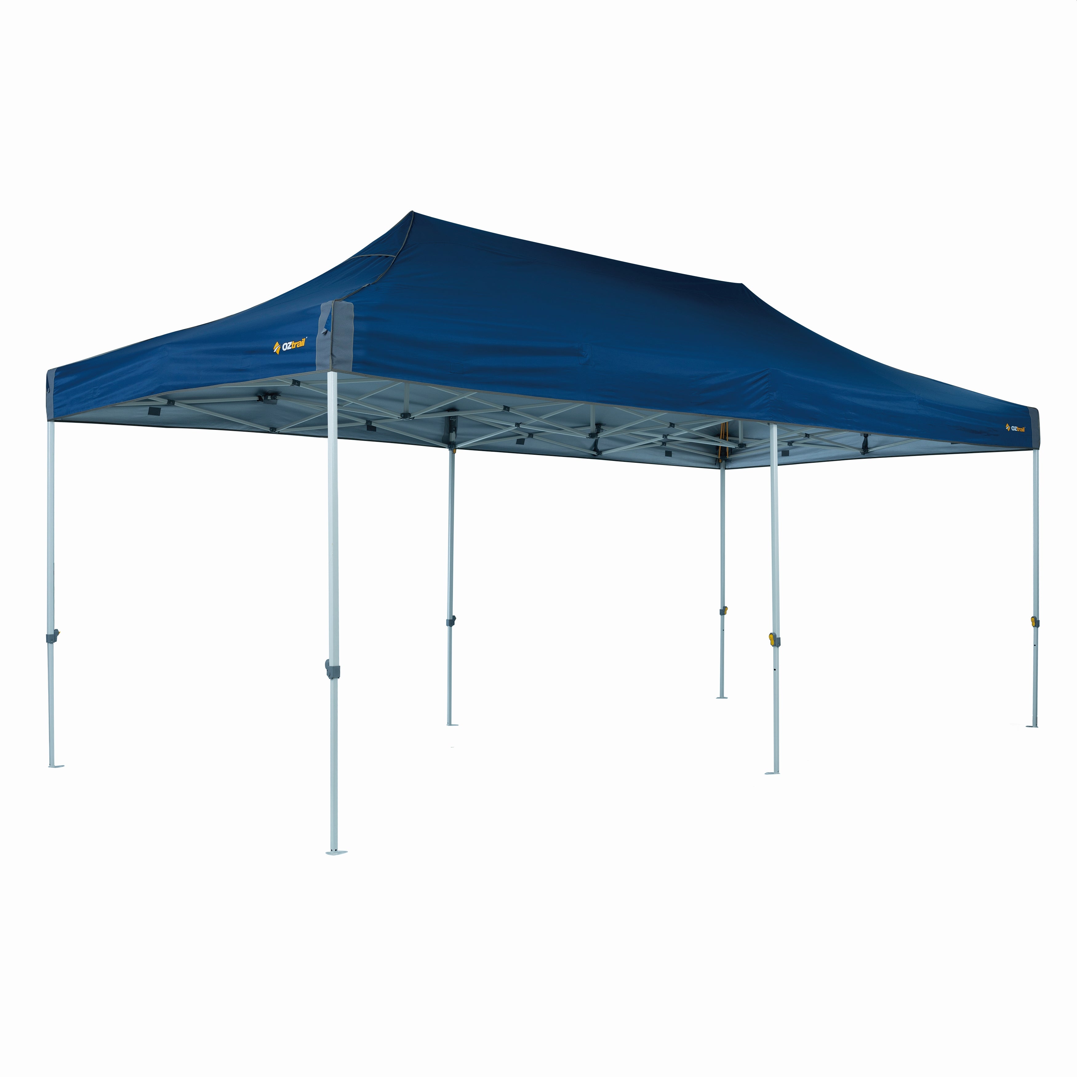 Delux 6 Gazebo Blue