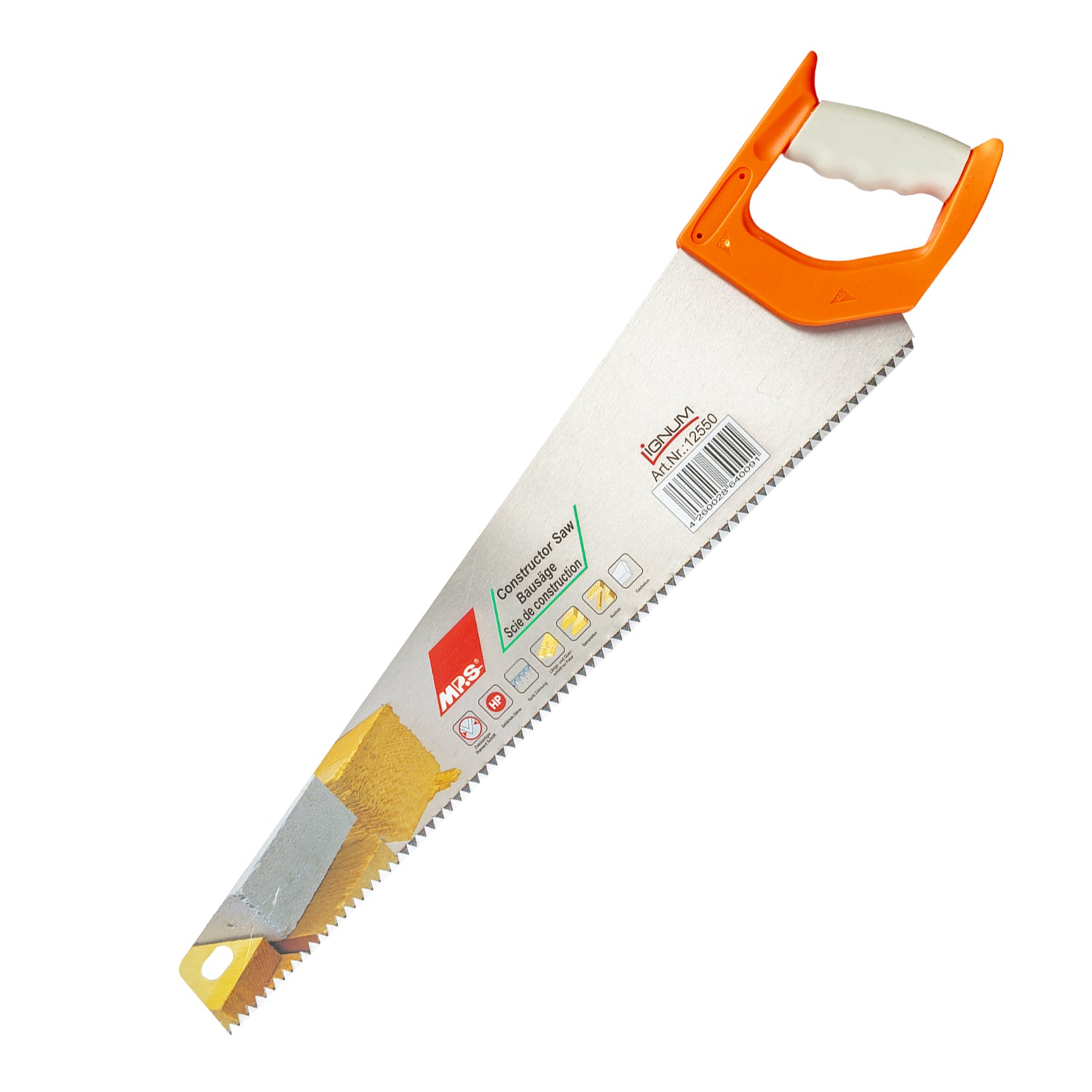 Mps Hand Saw Constructor 550 Mm 4 Tpi Per Inch Hp