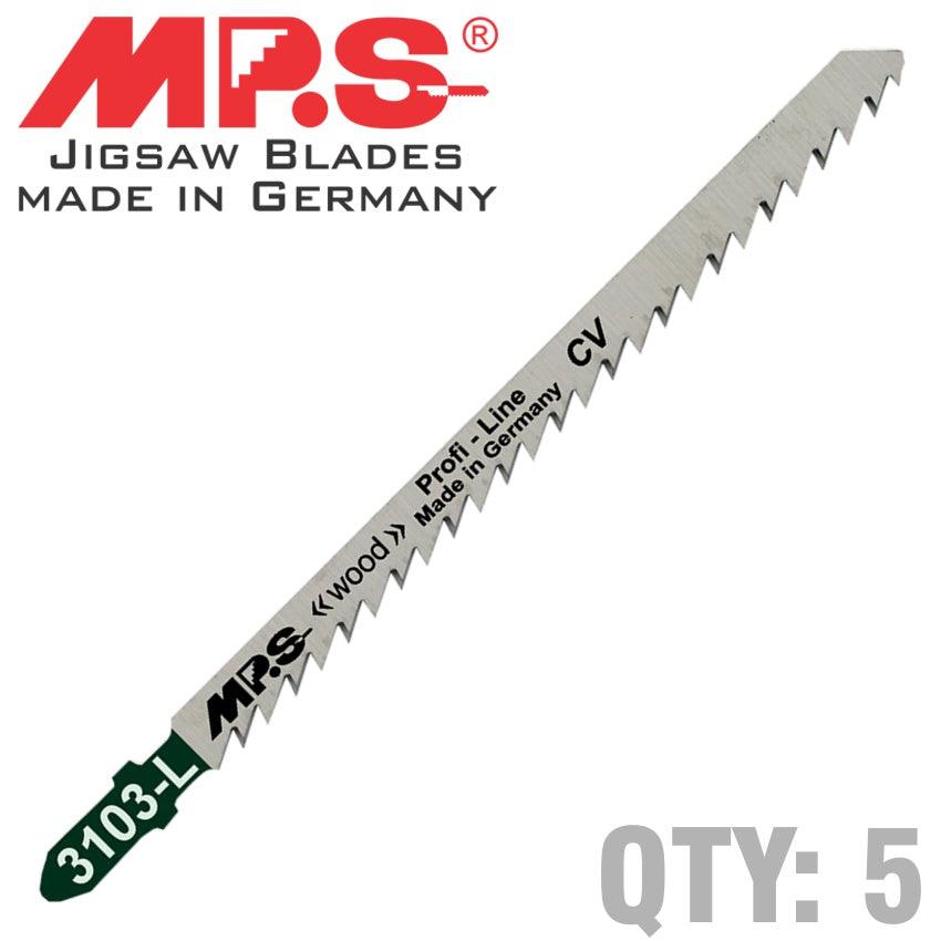 Jigsaw Blade Wood Long T Sh.6 Tpi 130 Mm Long T301 Dl - Livestainable.co.za