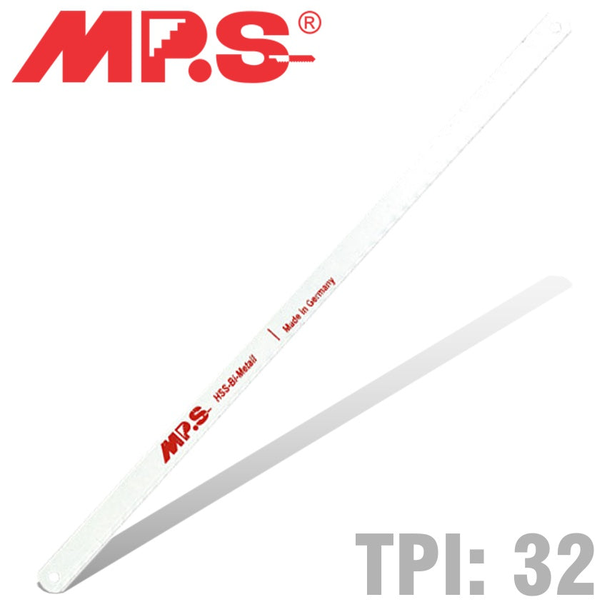 Mps Hacksaw Blade Hss Bi Metal 32 T X 300 Mm For All Metal Cutt