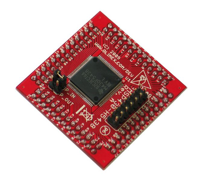 Development Board For Texas Msp430 F5438 Msp430 H5438