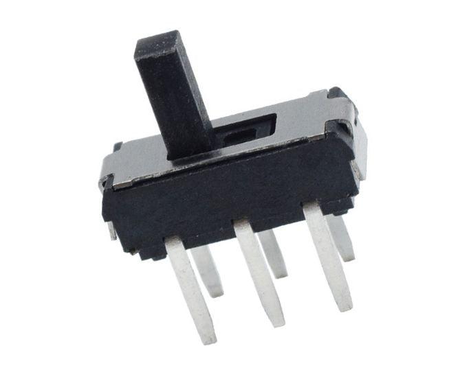 Mini Pcb Slide Switch 6 Pin Dpdt H=3 Mm Dip Mss 22 D18 - Livestainable.co.za